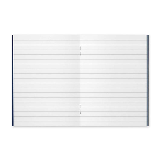 TRAVELER’S notebook Passport Size Refill 001 – Lined MD Paper with 6.5mm ruled pages, 64 pages.