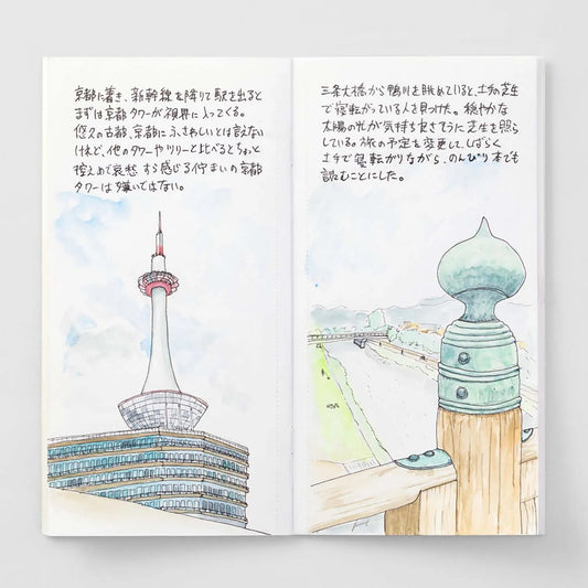 Watercolour Paper refill for Traveler’s Notebook Regular Size – perfect for painting, South Africa.