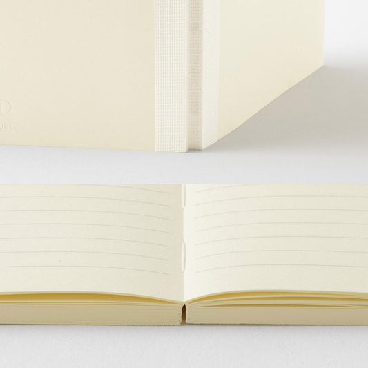 MD Notebook A5 with lined cream MD Paper pages and minimalist cover