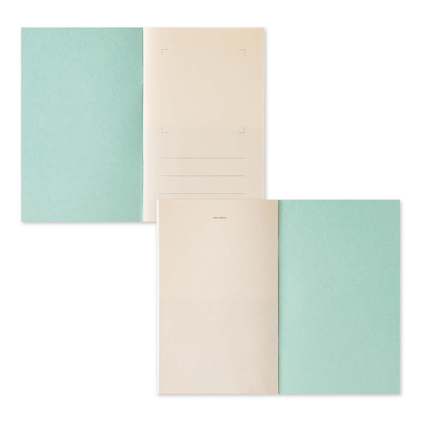 Midori Sticker Book with Pockets | Light Blue