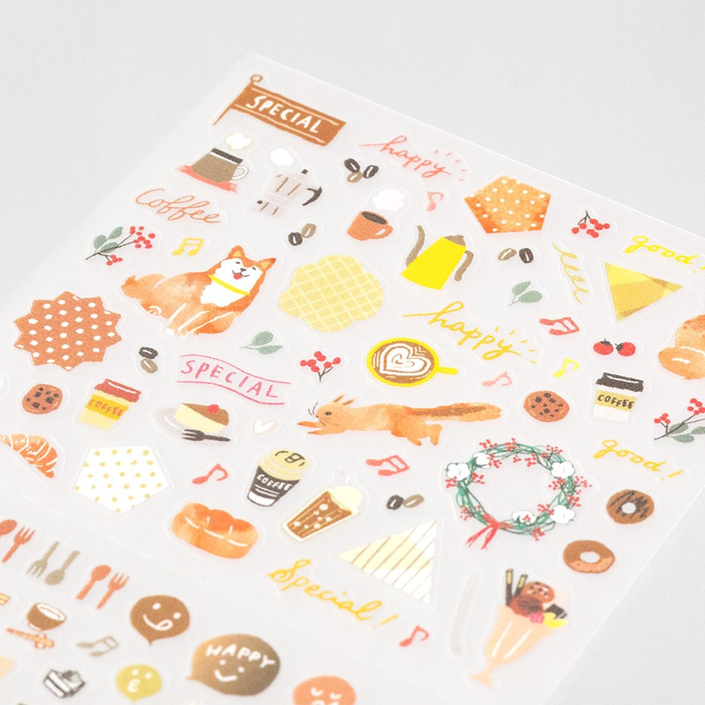 Midori Planner Stickers – Colour Series | Brown