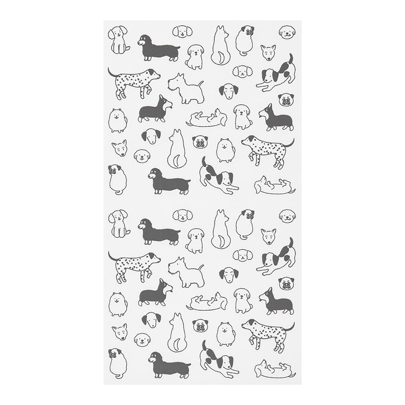 Midori Planner Stickers – Chat Series | Dogs