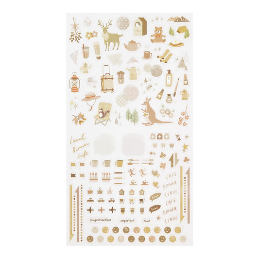 Midori Planner Stickers β Colour Series | Beige