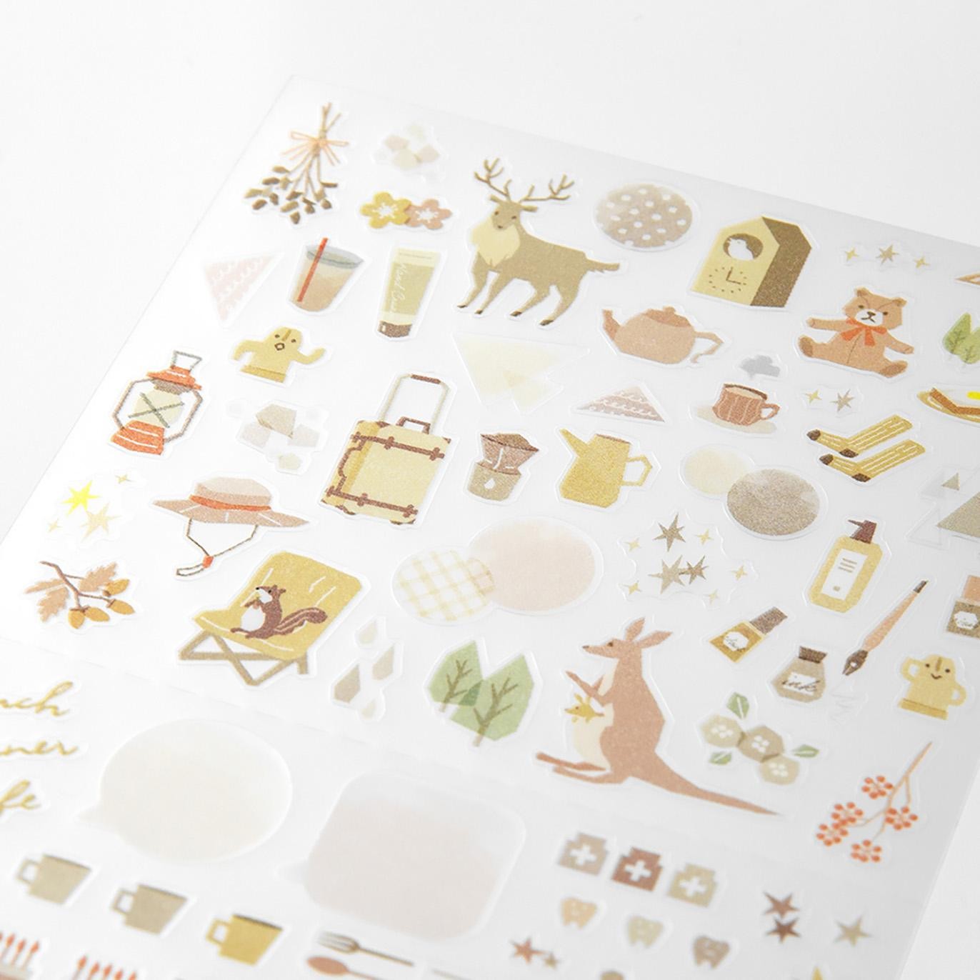 Midori Planner Stickers – Colour Series | Beige