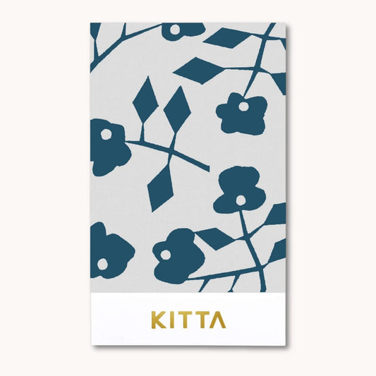 KITTA Washi Tape Wildflower with illustrated floral and botanical patterns