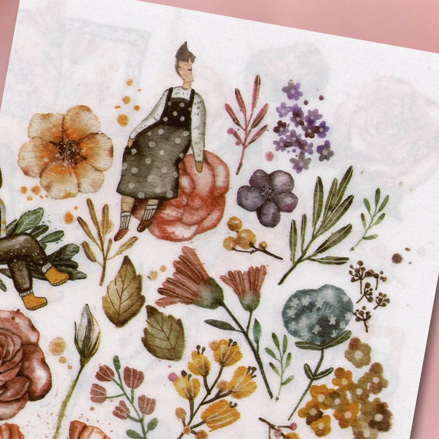 Black Milk Project Sticker Set - Bloom - 2 sheets