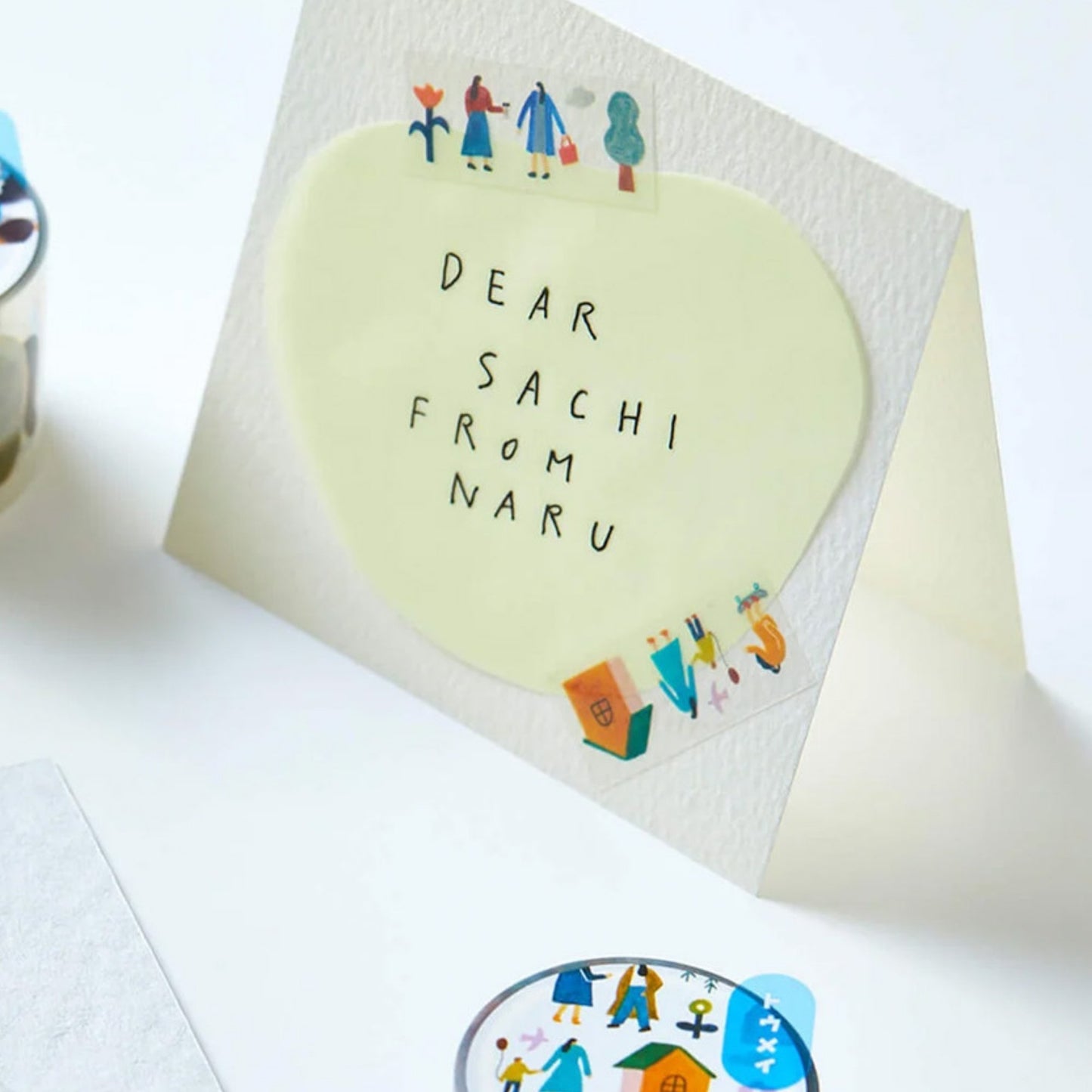 SODA PET Tape Life featuring colourful everyday scene illustrations on transparent PET tape