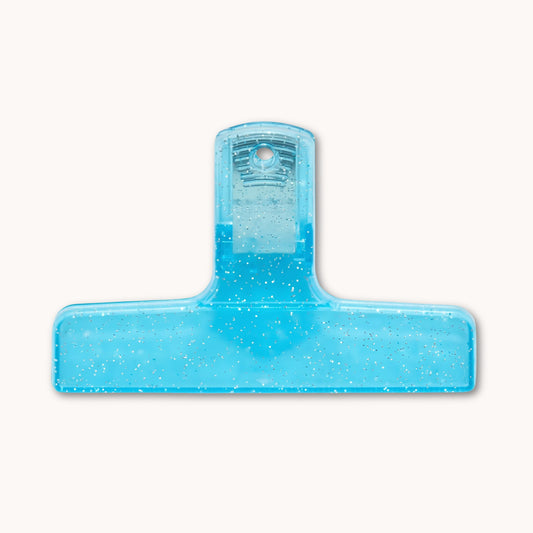 Light blue glitter Penco Clampy clip