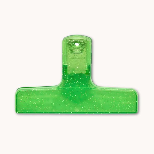 Green glitter Penco Clampy clip