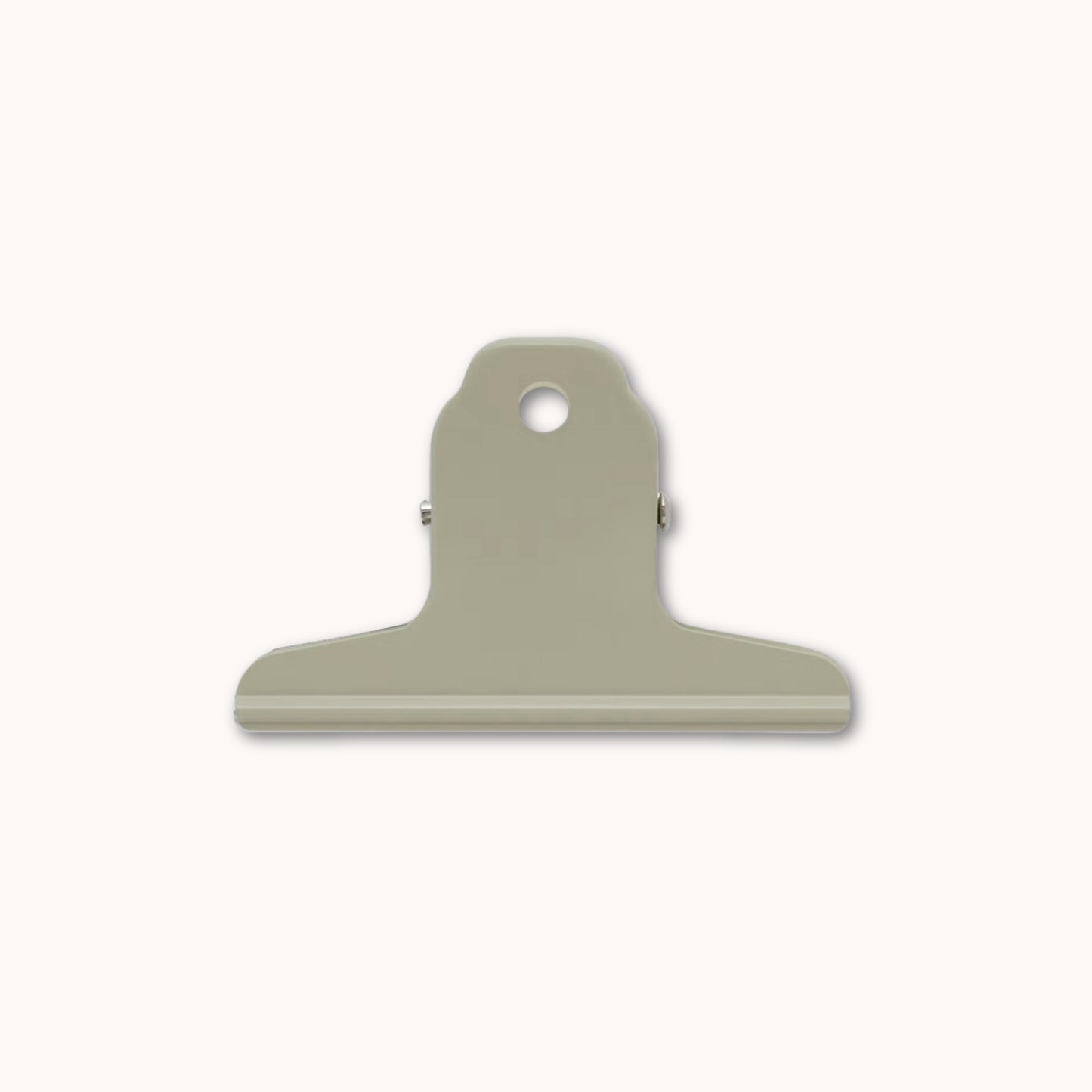 Penco Steel Clampy Clip in Matte Ivory, Small