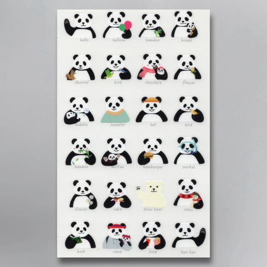 Greeting Life Animal Sticker - Panda