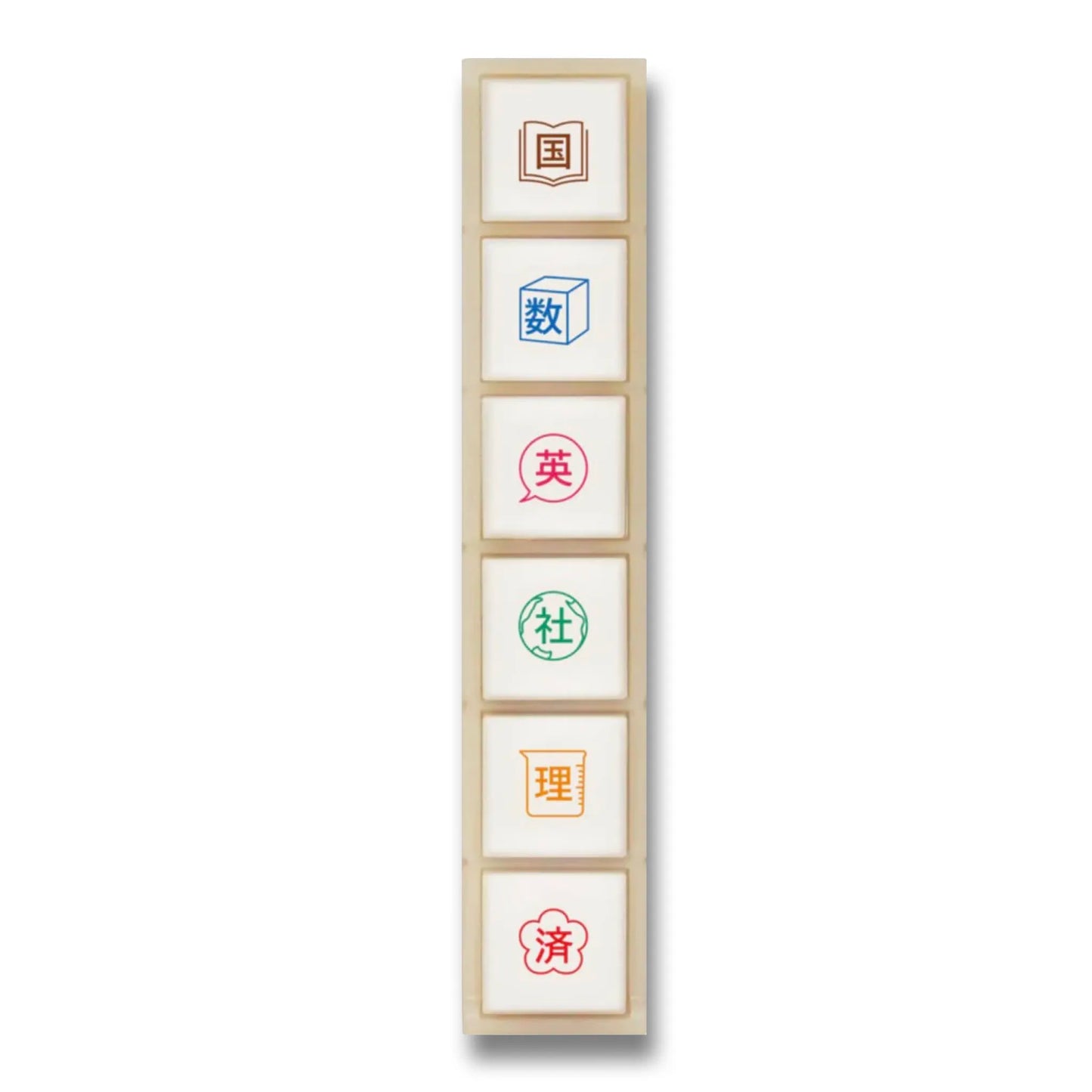 Kodomo no Kao Pochitto6 Push-Button Stamp – Main Subjects