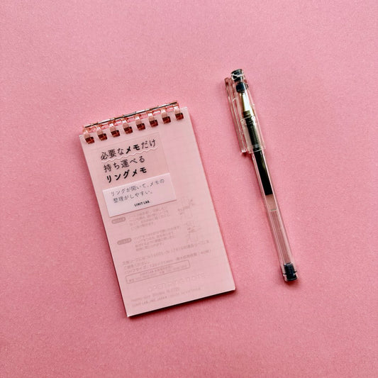 Lihit Lab Open Ring Notebook - Memo Size