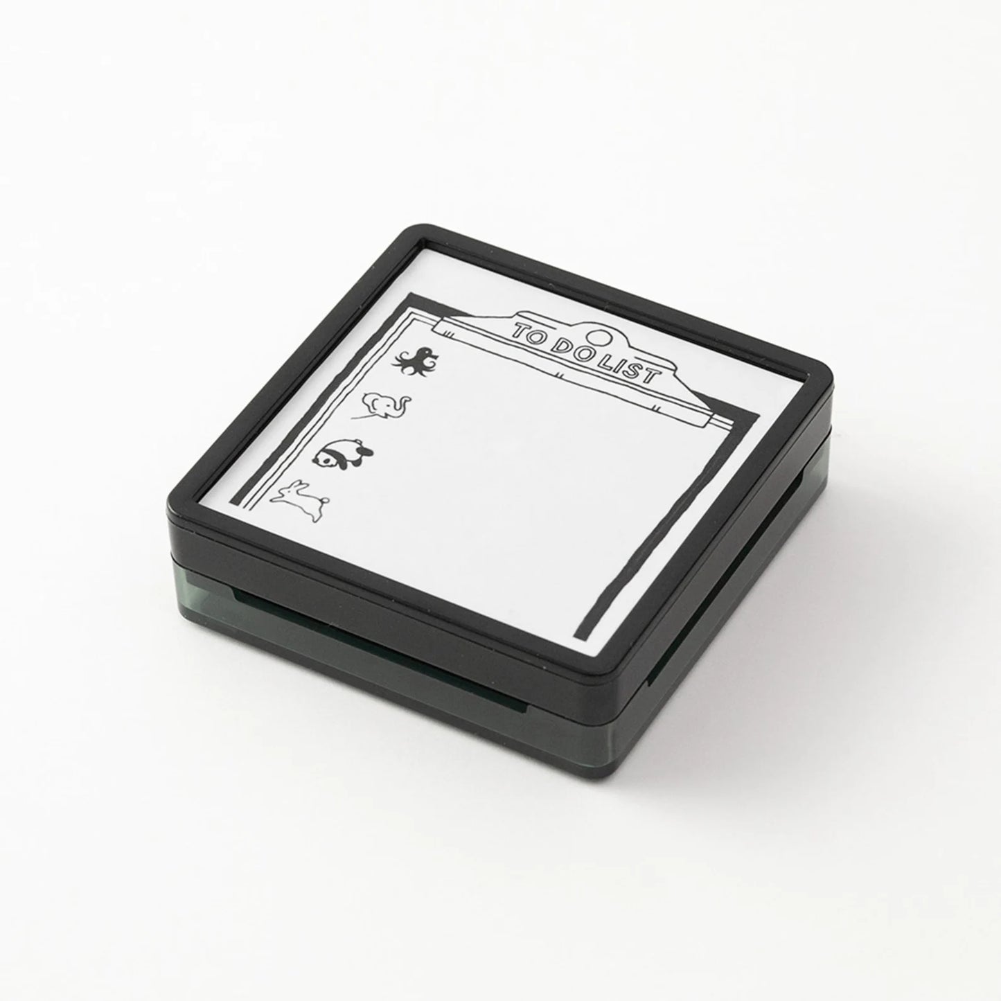 Midori Pre-Inked Paintable Stamp Pre-Inked – To Do List