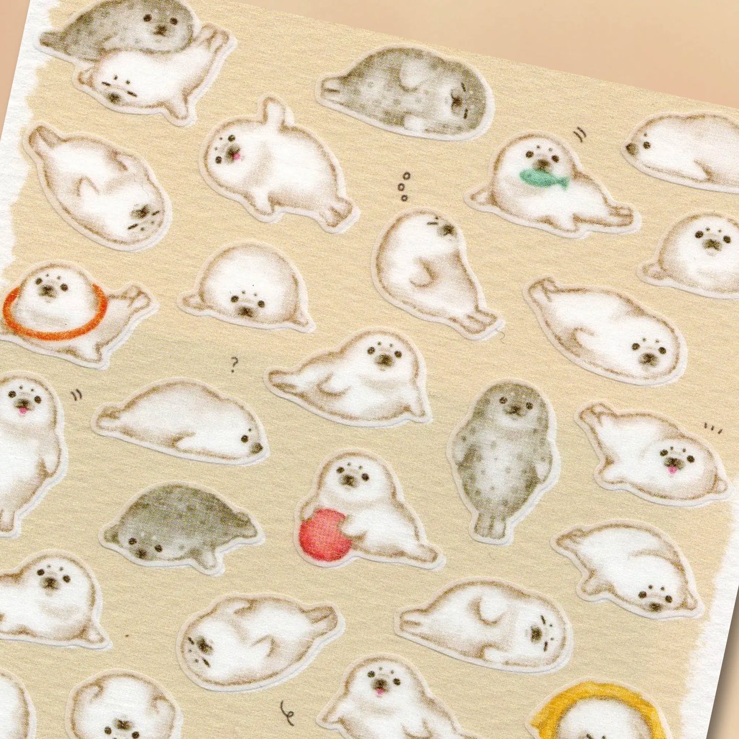 Mind Wave Washi Stickers - Chunky Animals - Seals
