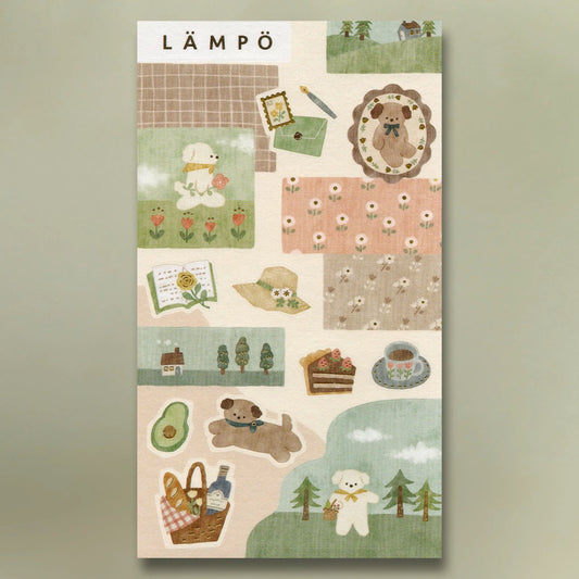 Mind Wave Stickers - Lampo - Dog and Afternoon
