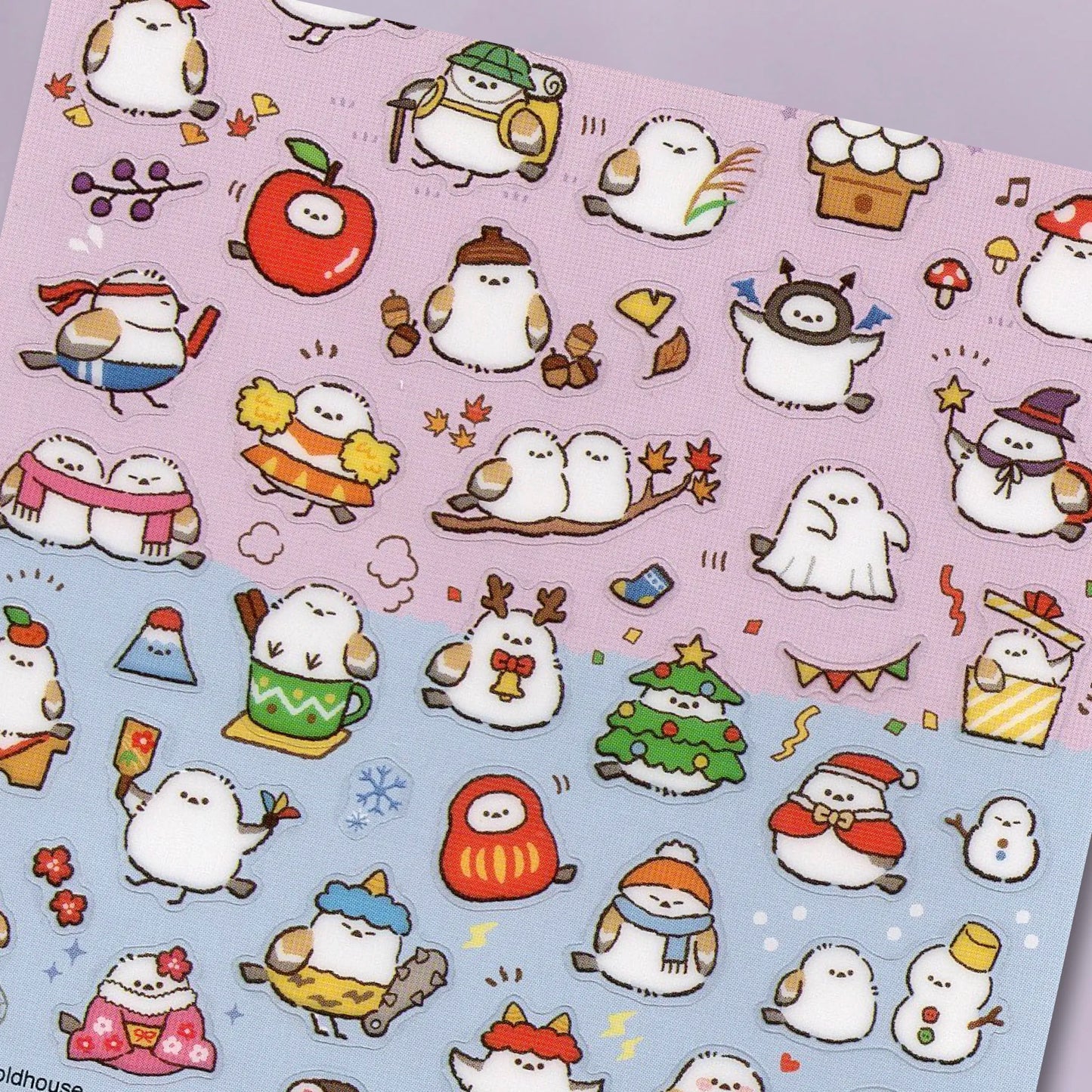 Mind Wave Seal Stickers - Shimaenaga