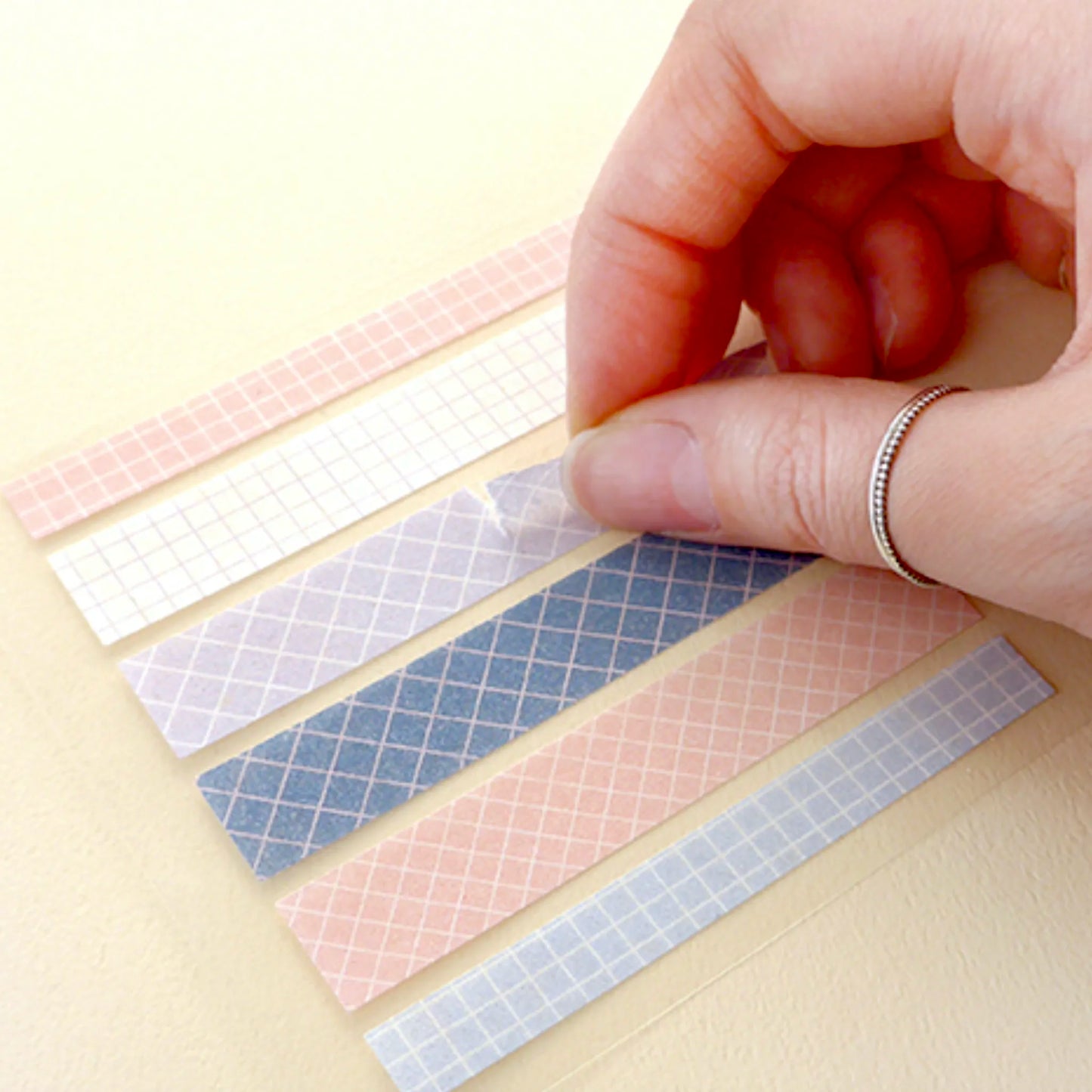 Suatelier Deco Masking Stickers - Plain.06 - 3 sheets