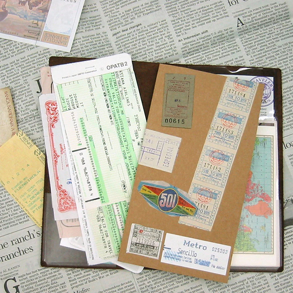 TRAVELER'S notebook Refill 004 – Pocket Stickers | Regular