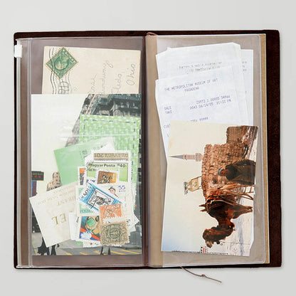 Zipper Pocket insert for Traveler’s Notebook – storage pouch for cards and tickets, South Africa