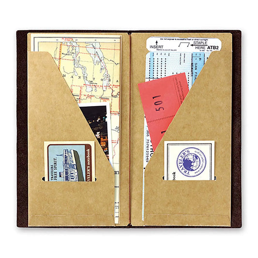 Traveler’s Notebook Refill 020 – Kraft Paper Folder | Regular Size