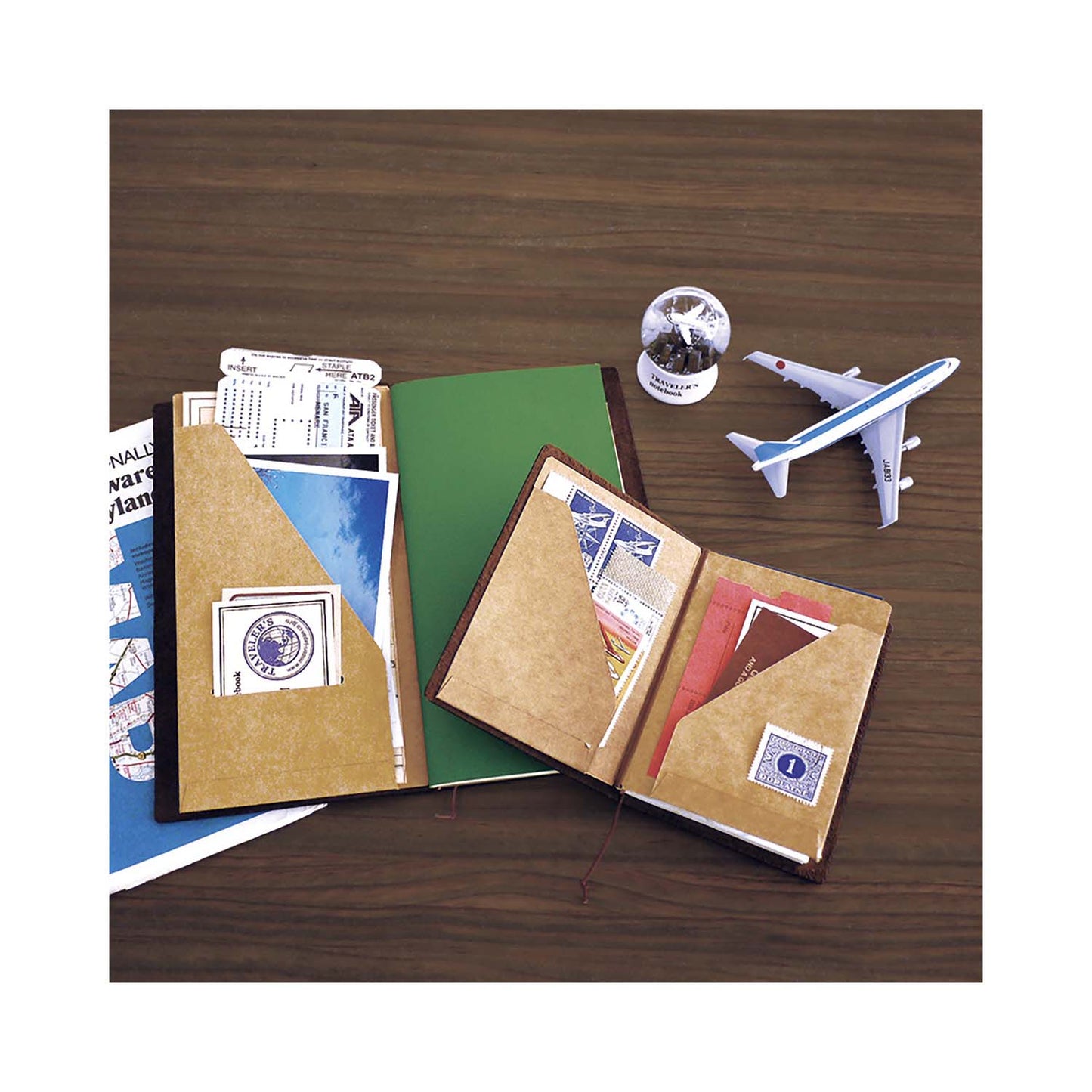 TRAVELER’S notebook Refill 010 – Kraft Paper Folder | Passport