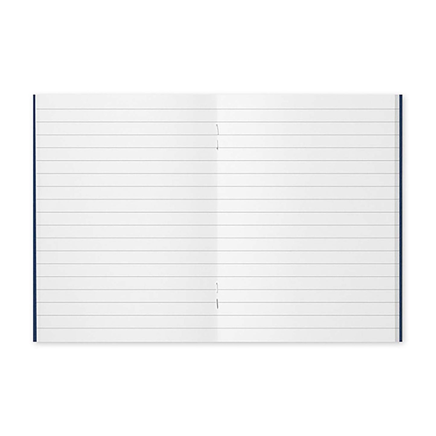 TRAVELER’S notebook Passport Size Refill 001 – Lined MD Paper with 6.5mm ruled pages, 64 pages.