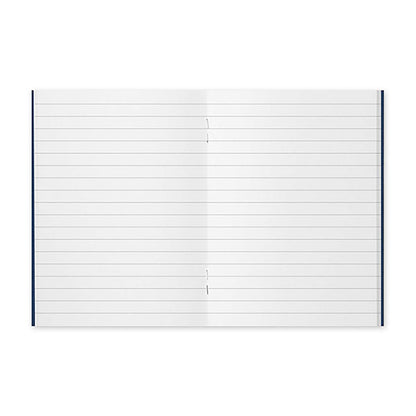 TRAVELER’S notebook Passport Size Refill 001 – Lined MD Paper with 6.5mm ruled pages, 64 pages.