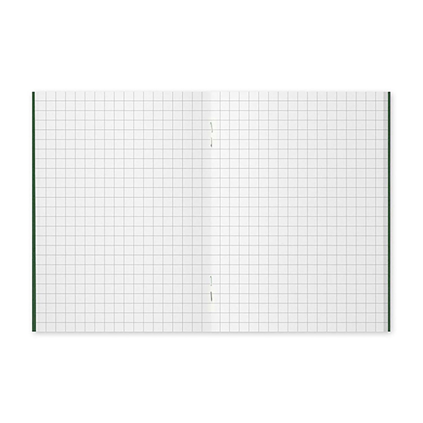 TRAVELER’S notebook Passport Size Refill 002 – Grid notebook with 5mm squares on MD Paper, 64 pages.