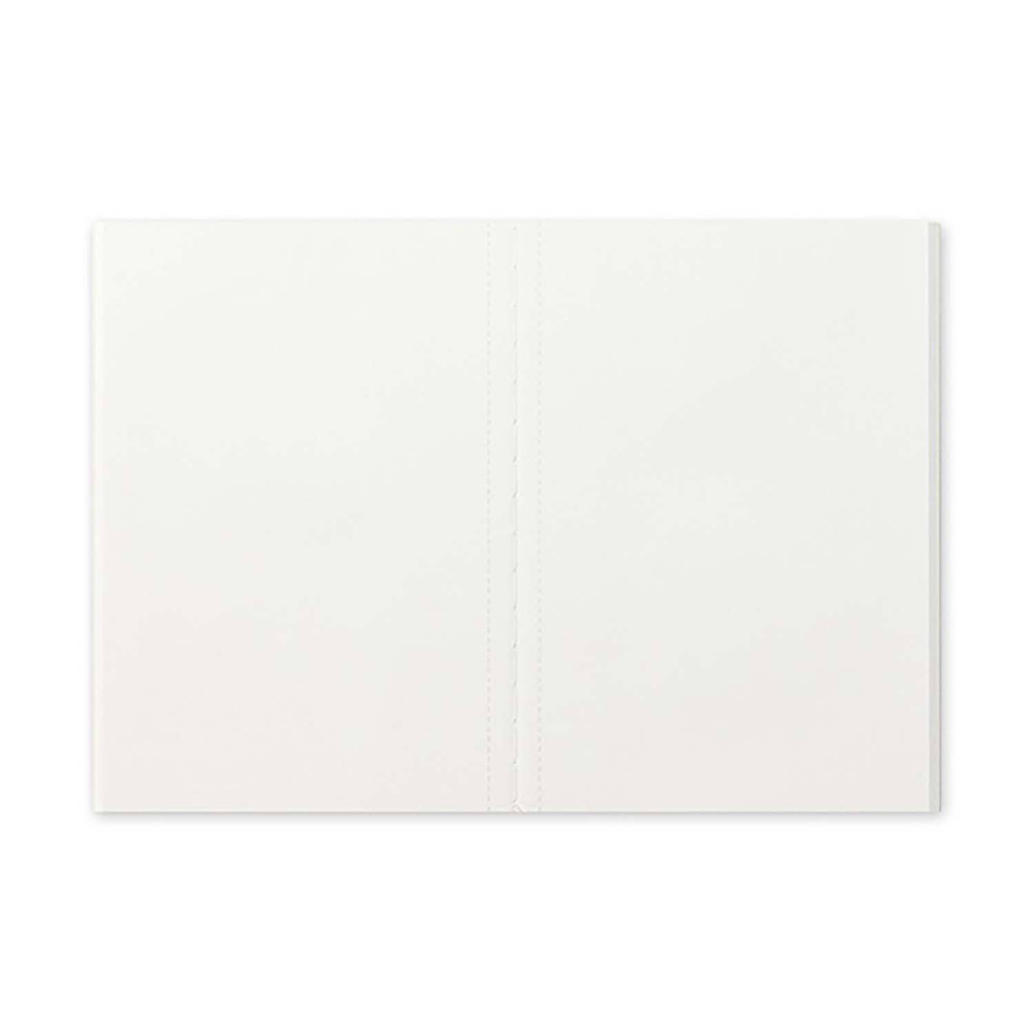 TRAVELER’S notebook Passport Size Refill 005 with lightweight, perforated blank pages – ideal for portable journaling.