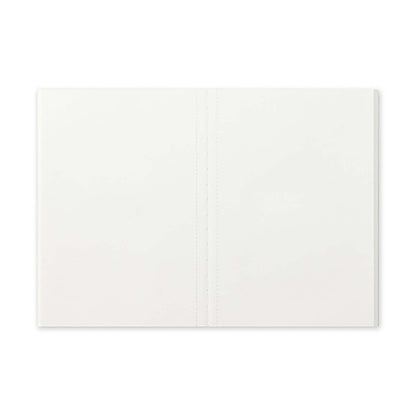 TRAVELER’S notebook Passport Size Refill 005 with lightweight, perforated blank pages – ideal for portable journaling.