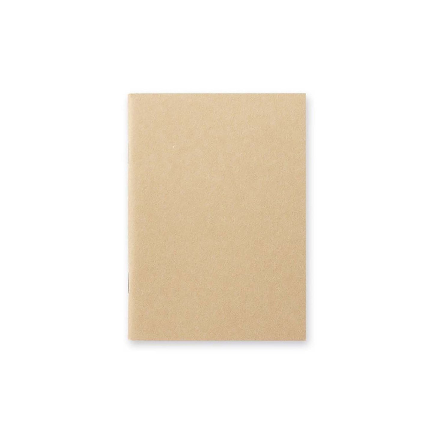 TRAVELER’S notebook Passport Size Refill 009 – Blank kraft paper insert with 64 pages, perfect for collage, scrapbooking, or rougher writing textures.