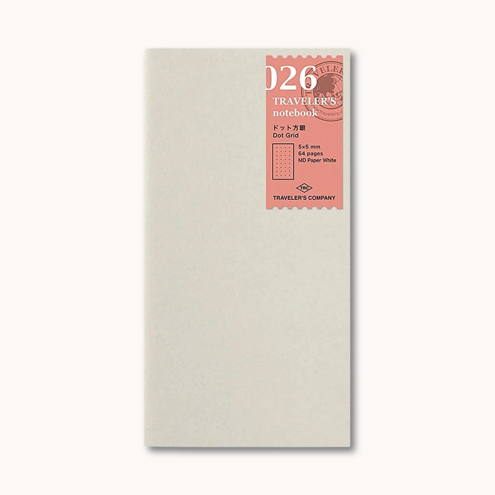Dot Grid refill for Traveler’s Notebook Regular Size – MD Paper insert, available in South Africa