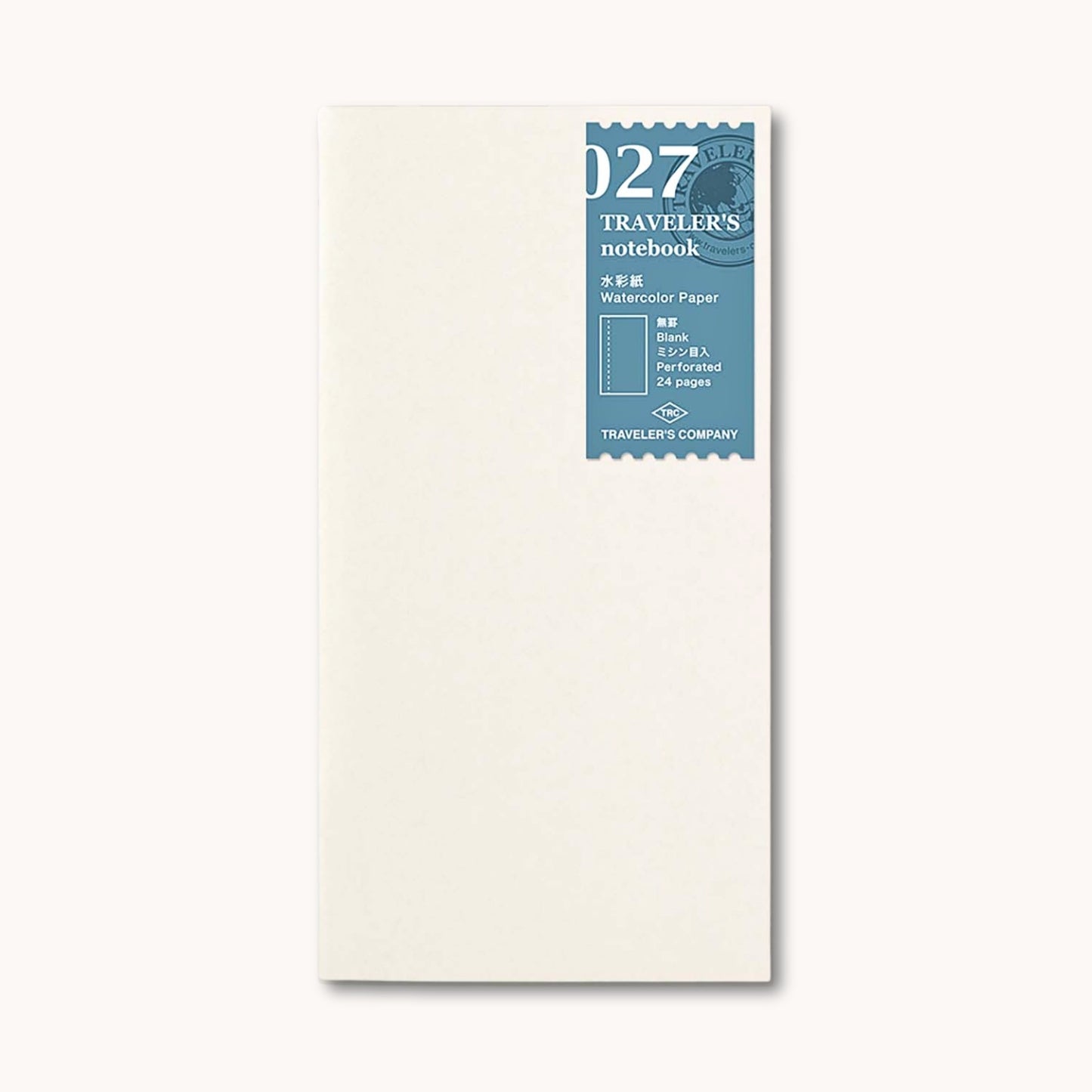 Watercolour Paper refill for Traveler’s Notebook Regular Size – perfect for painting, South Africa.