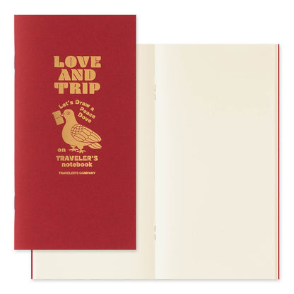 TRAVELER'S notebook Refill – Limited Edition Love and Trip | Regular