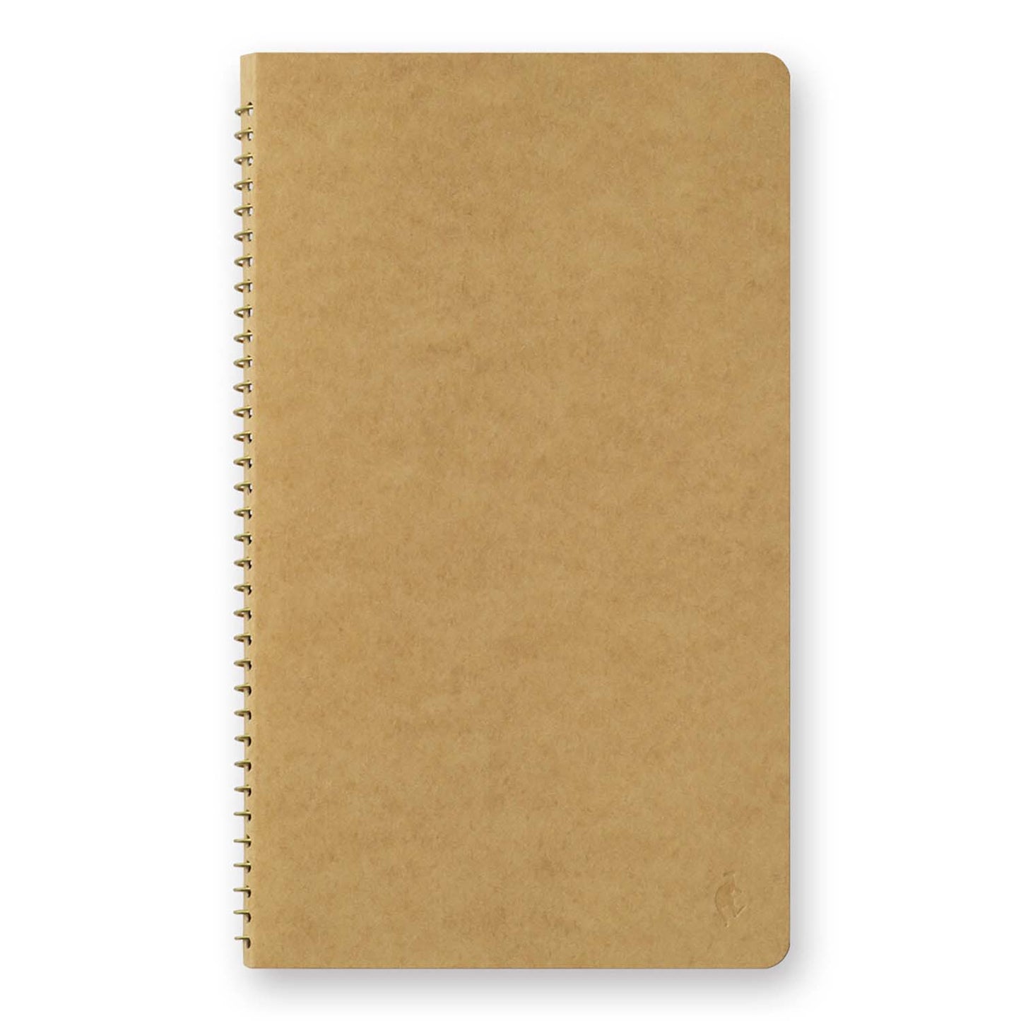 TRC Spiral Ring Notebook A5 Slim with kraft cover and internal paper pocket pages