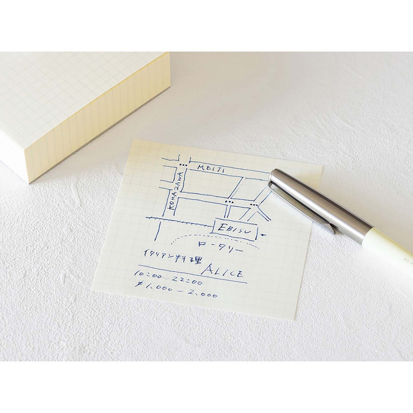 MD Block Memo Pad – Grid