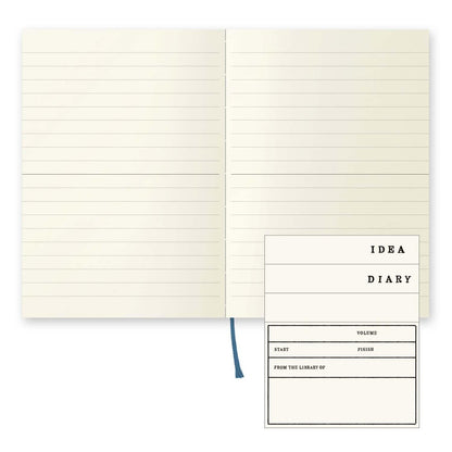 MD Notebook Lined A6 with 176 ruled MD Paper pages