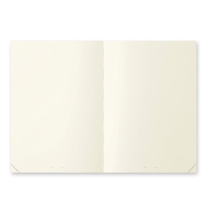 MD Product A5 Codex 1 Day 1 Page blank notebook journal with cream MD Paper pages and exposed spine