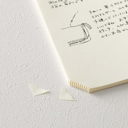 MD Product A5 Codex 1 Day 1 Page blank notebook journal with cream MD Paper pages and exposed spine