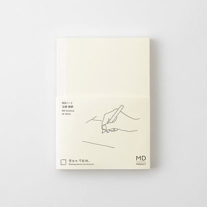 MD Notebook A6 with blank cream MD Paper pages