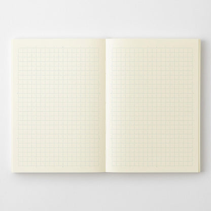 MD Notebook A6 with 5mm grid pages and cream MD Paper