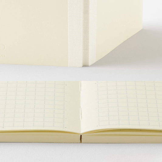 MD Notebook A6 with 5mm grid pages and cream MD Paper