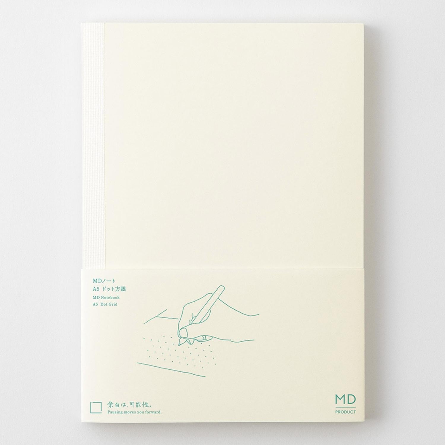 MD Notebook Dot Grid A5 with 176 dot grid MD Paper pages