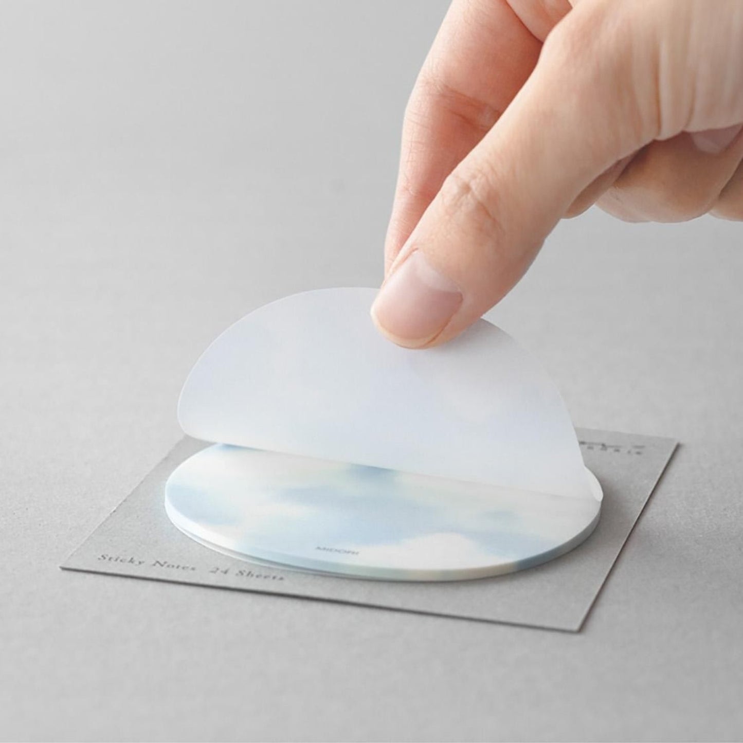 Midori Translucent Sticky Notes – Sky