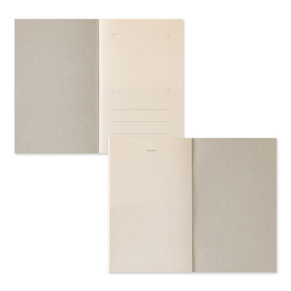 Midori Sticker Book with Pockets | Grey
