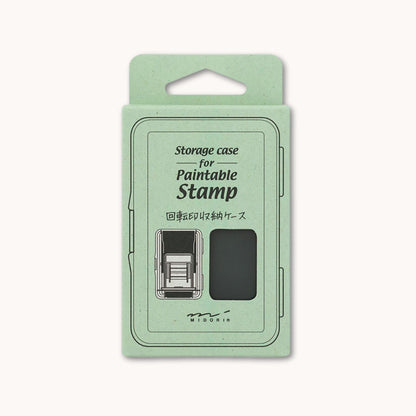 Midori Storage Case for Paintable Rotating Stamps with translucent stackable design