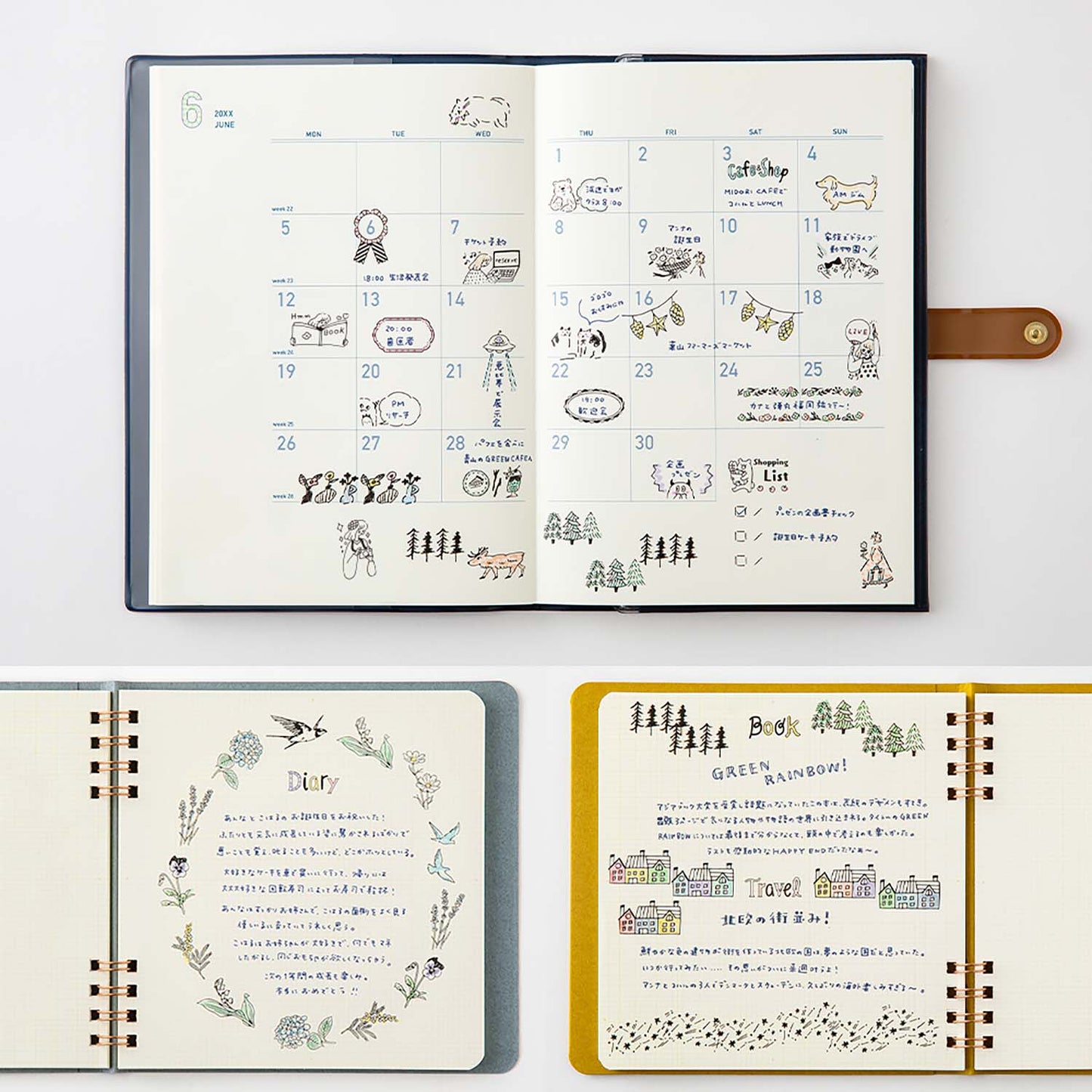 Midori Pre-Inked Paintable Rotating Stamp | Speech Bubble