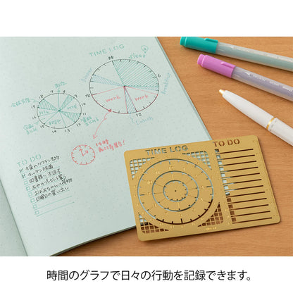 Midori Diary Template – Time Log