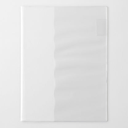 MD Product clear PVC notebook cover for A5 Codex 1 Day 1 Page notebook with pen holder